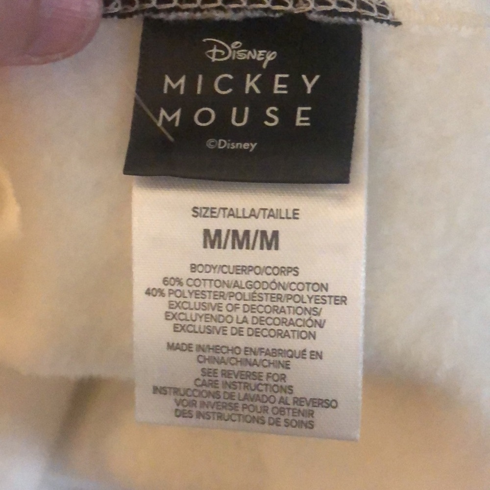 Disney Black and White Mickey Mouse Sweater - Picture 4 of 5